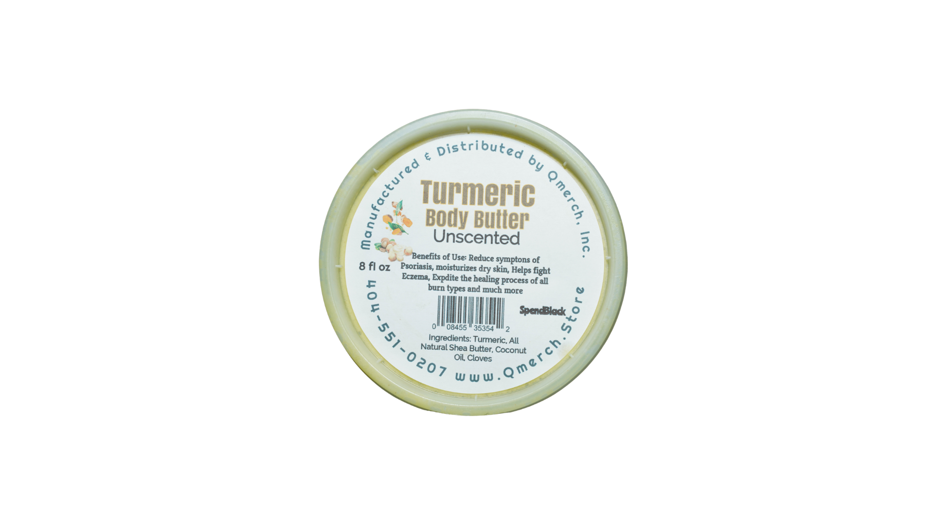 Turmeric body butter