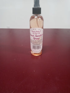 Hand Sanitizer Spray (9oz) fragrance & Tea Tree Oil