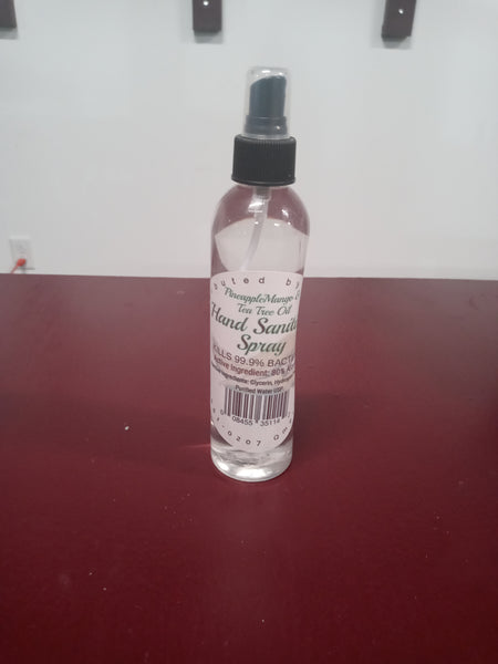 Spray désinfectant pour les mains (9 oz) parfum et huile d'arbre à thé