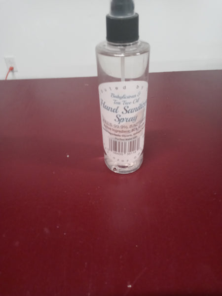 Spray désinfectant pour les mains (9 oz) parfum et huile d'arbre à thé