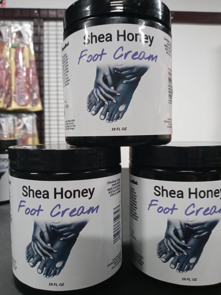 Shea Foot Cream - Shea Honey Foot Cream - Qmerch Stores Inc.