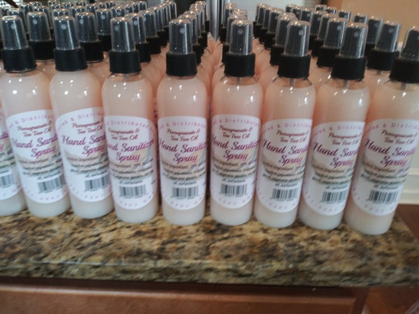Hand Sanitizer Spray (9oz) fragrance & Tea Tree Oil