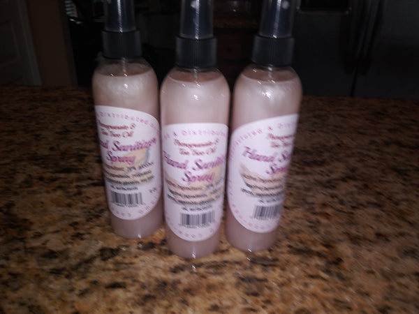 Hand Sanitizer Spray (9oz) fragrance & Tea Tree Oil