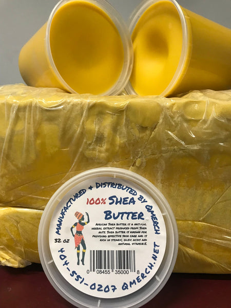 Unrefined Shea Butter - Shea Butter 5 lbs - Qmerch Stores Inc.
