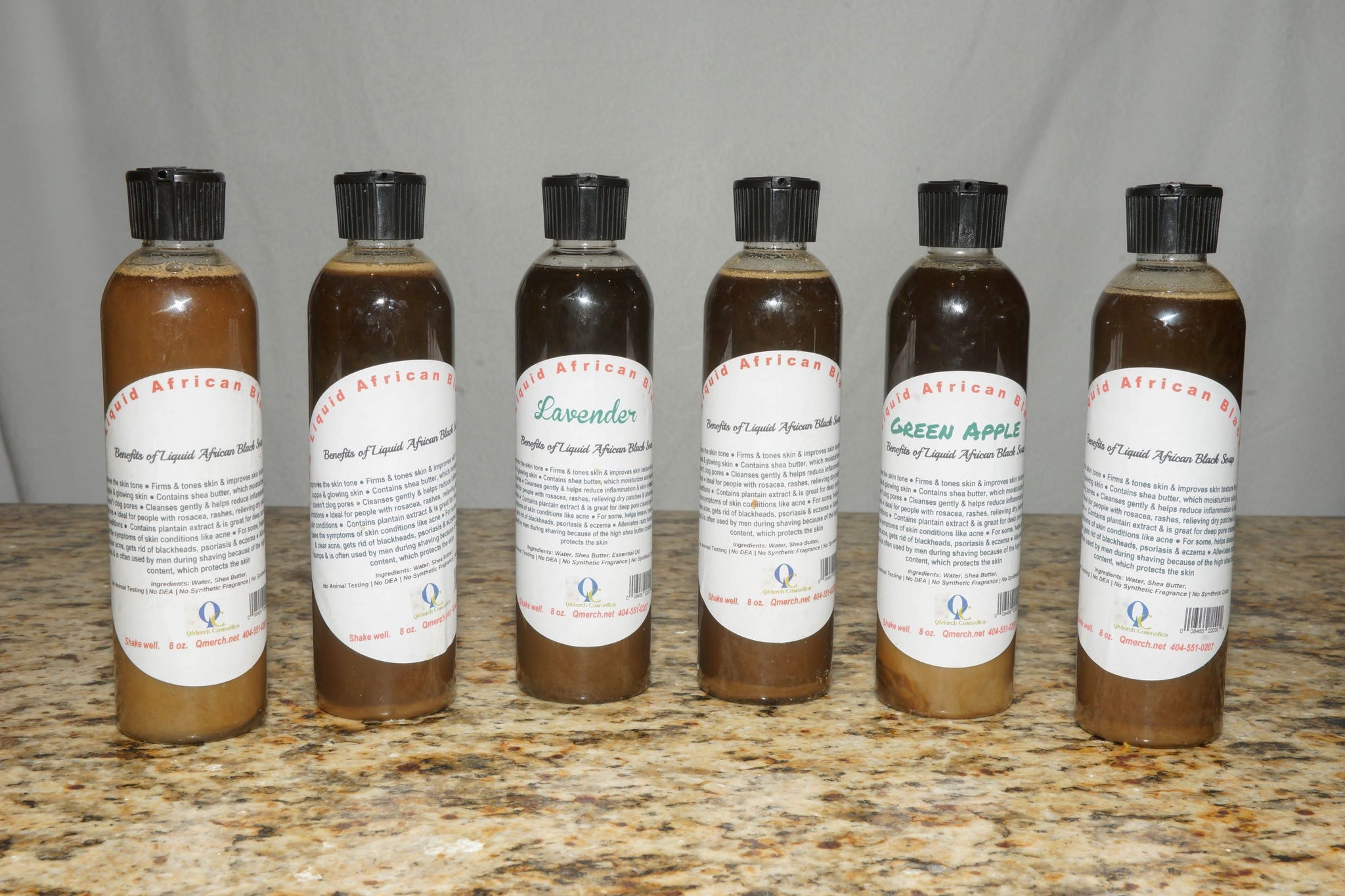 Liquid Black Soap - Liquid African Black Soap - Qmerch Stores Inc.